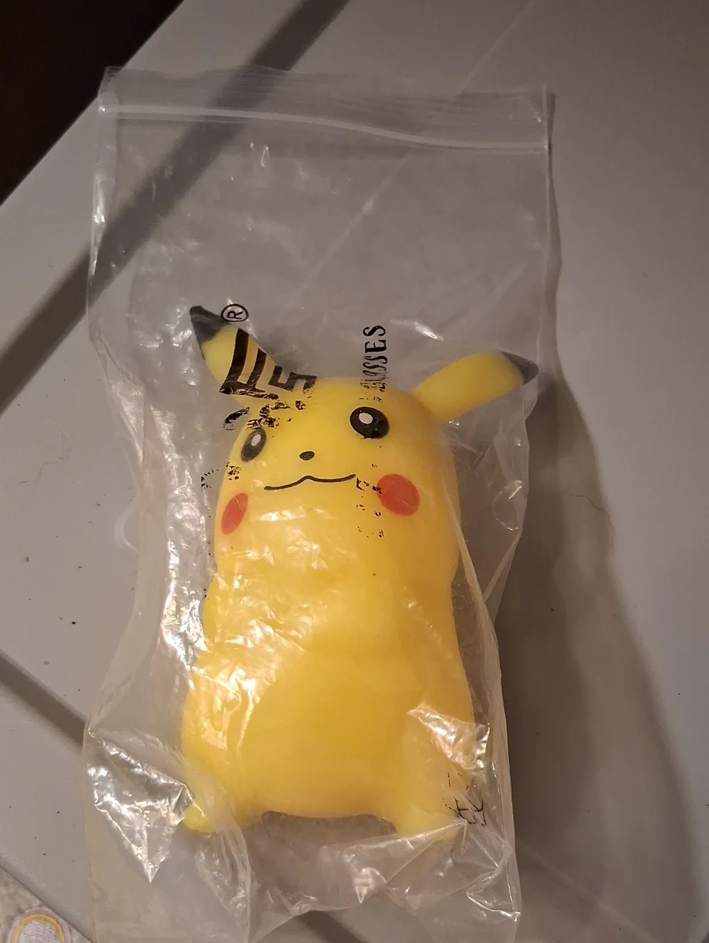 Pikachu Squishy Toy - Yellow
